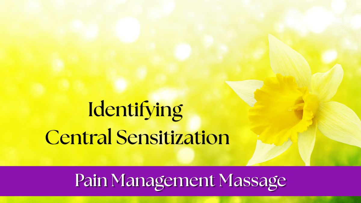 Identifying Central Sensitization